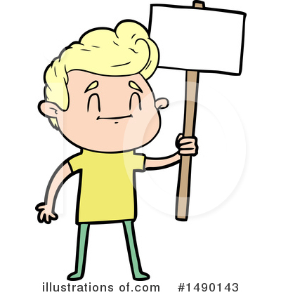 Royalty-Free (RF) Boy Clipart Illustration by lineartestpilot - Stock Sample #1490143