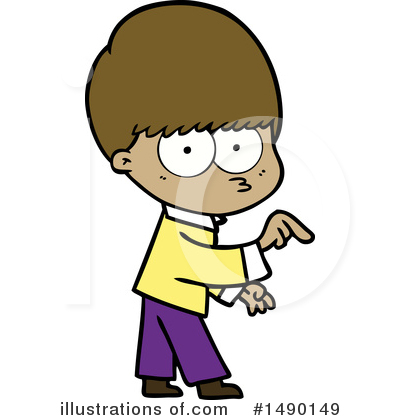 Royalty-Free (RF) Boy Clipart Illustration by lineartestpilot - Stock Sample #1490149