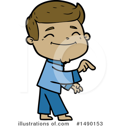 Royalty-Free (RF) Boy Clipart Illustration by lineartestpilot - Stock Sample #1490153