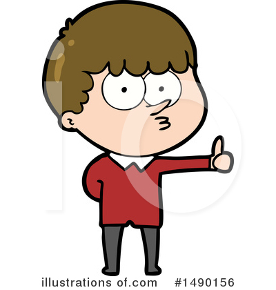 Royalty-Free (RF) Boy Clipart Illustration by lineartestpilot - Stock Sample #1490156