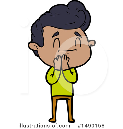 Royalty-Free (RF) Boy Clipart Illustration by lineartestpilot - Stock Sample #1490158