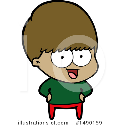 Royalty-Free (RF) Boy Clipart Illustration by lineartestpilot - Stock Sample #1490159