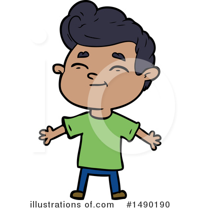 Royalty-Free (RF) Boy Clipart Illustration by lineartestpilot - Stock Sample #1490190