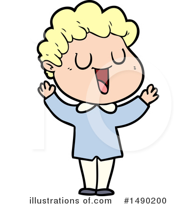 Royalty-Free (RF) Boy Clipart Illustration by lineartestpilot - Stock Sample #1490200
