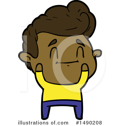 Royalty-Free (RF) Boy Clipart Illustration by lineartestpilot - Stock Sample #1490208