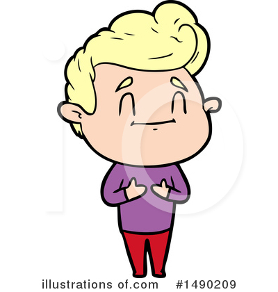 Royalty-Free (RF) Boy Clipart Illustration by lineartestpilot - Stock Sample #1490209