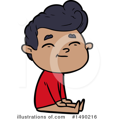 Royalty-Free (RF) Boy Clipart Illustration by lineartestpilot - Stock Sample #1490216