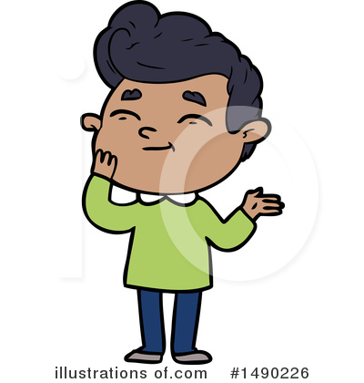 Royalty-Free (RF) Boy Clipart Illustration by lineartestpilot - Stock Sample #1490226