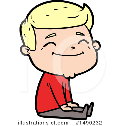 Royalty-Free (RF) Boy Clipart Illustration by lineartestpilot - Stock Sample #1490232