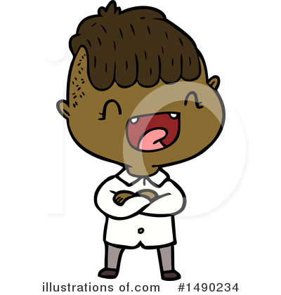Royalty-Free (RF) Boy Clipart Illustration by lineartestpilot - Stock Sample #1490234