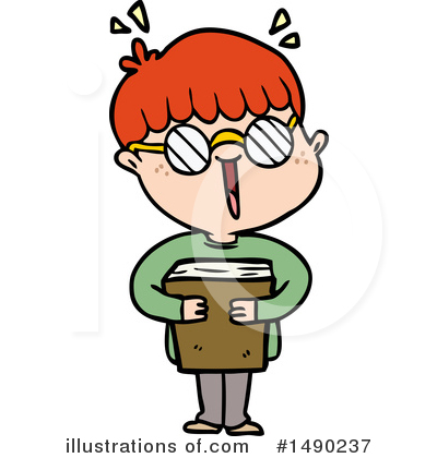Royalty-Free (RF) Boy Clipart Illustration by lineartestpilot - Stock Sample #1490237