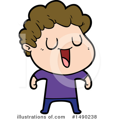 Royalty-Free (RF) Boy Clipart Illustration by lineartestpilot - Stock Sample #1490238