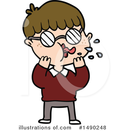 Royalty-Free (RF) Boy Clipart Illustration by lineartestpilot - Stock Sample #1490248