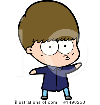 Royalty-Free (RF) Boy Clipart Illustration by lineartestpilot - Stock Sample #1490253