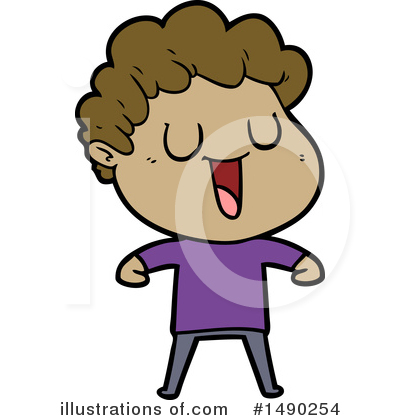 Royalty-Free (RF) Boy Clipart Illustration by lineartestpilot - Stock Sample #1490254