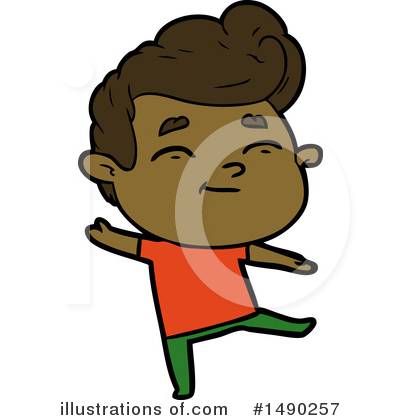 Royalty-Free (RF) Boy Clipart Illustration by lineartestpilot - Stock Sample #1490257