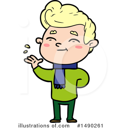 Royalty-Free (RF) Boy Clipart Illustration by lineartestpilot - Stock Sample #1490261