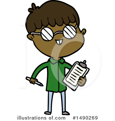 Royalty-Free (RF) Boy Clipart Illustration by lineartestpilot - Stock Sample #1490269