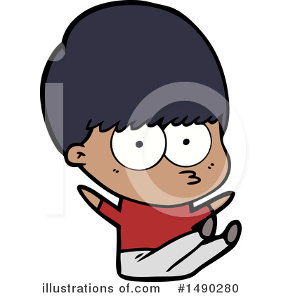 Royalty-Free (RF) Boy Clipart Illustration by lineartestpilot - Stock Sample #1490280