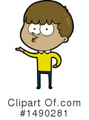 Boy Clipart #1490281 by lineartestpilot