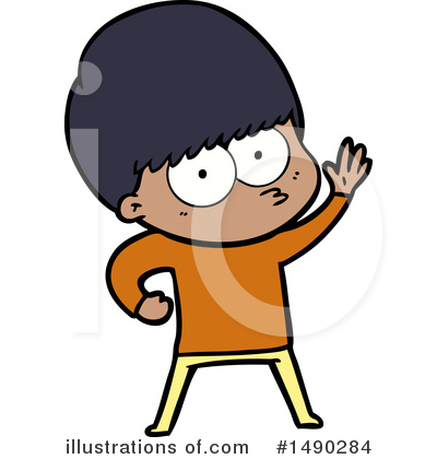 Royalty-Free (RF) Boy Clipart Illustration by lineartestpilot - Stock Sample #1490284