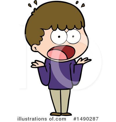 Royalty-Free (RF) Boy Clipart Illustration by lineartestpilot - Stock Sample #1490287