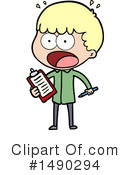 Boy Clipart #1490294 by lineartestpilot