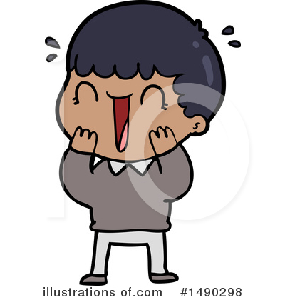 Royalty-Free (RF) Boy Clipart Illustration by lineartestpilot - Stock Sample #1490298