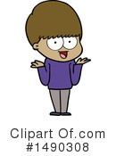 Boy Clipart #1490308 by lineartestpilot