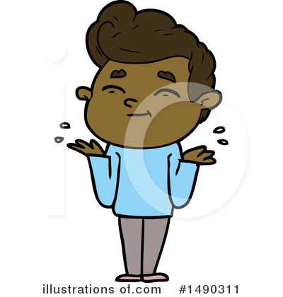 Royalty-Free (RF) Boy Clipart Illustration by lineartestpilot - Stock Sample #1490311