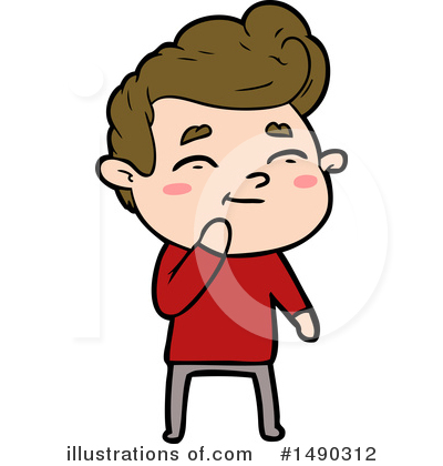 Royalty-Free (RF) Boy Clipart Illustration by lineartestpilot - Stock Sample #1490312