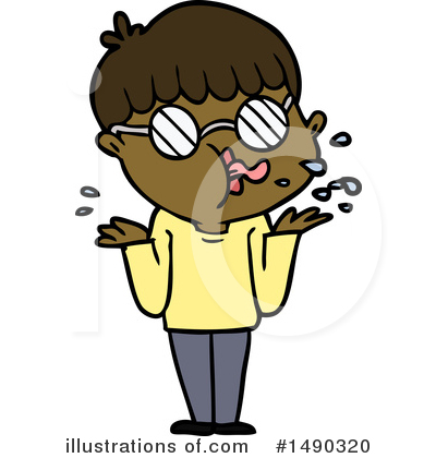 Royalty-Free (RF) Boy Clipart Illustration by lineartestpilot - Stock Sample #1490320