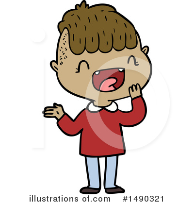 Royalty-Free (RF) Boy Clipart Illustration by lineartestpilot - Stock Sample #1490321