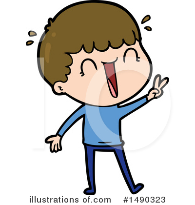 Royalty-Free (RF) Boy Clipart Illustration by lineartestpilot - Stock Sample #1490323