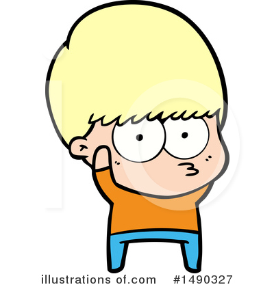 Royalty-Free (RF) Boy Clipart Illustration by lineartestpilot - Stock Sample #1490327