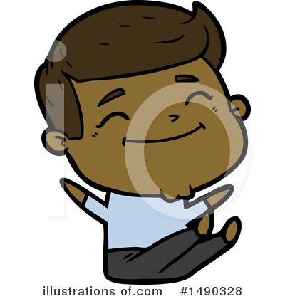 Royalty-Free (RF) Boy Clipart Illustration by lineartestpilot - Stock Sample #1490328