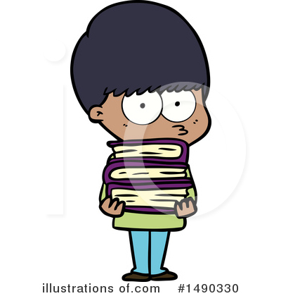 Royalty-Free (RF) Boy Clipart Illustration by lineartestpilot - Stock Sample #1490330