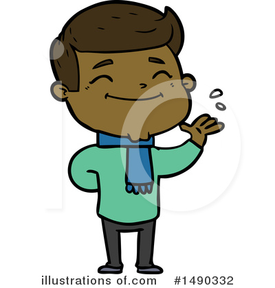 Royalty-Free (RF) Boy Clipart Illustration by lineartestpilot - Stock Sample #1490332
