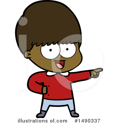 Royalty-Free (RF) Boy Clipart Illustration by lineartestpilot - Stock Sample #1490337