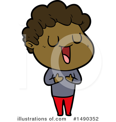 Royalty-Free (RF) Boy Clipart Illustration by lineartestpilot - Stock Sample #1490352