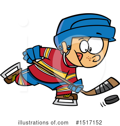Hockey Clipart #1517152 by toonaday