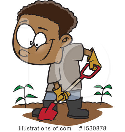 Gardening Clipart #1530878 by toonaday