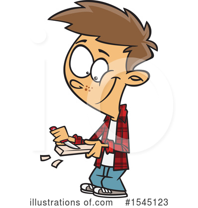 Royalty-Free (RF) Boy Clipart Illustration by toonaday - Stock Sample #1545123