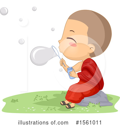 Monks Clipart #1561011 by BNP Design Studio