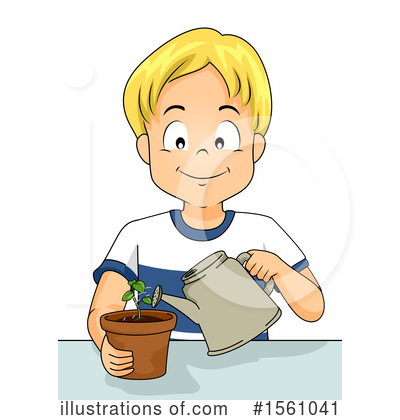 Watering Can Clipart #1561041 by BNP Design Studio