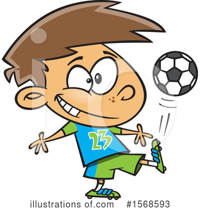 Soccer Clipart #1568593 by toonaday