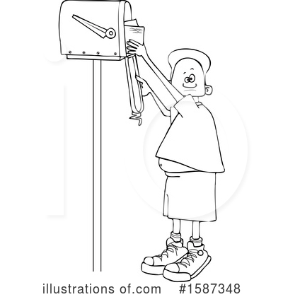 Royalty-Free (RF) Boy Clipart Illustration by djart - Stock Sample #1587348