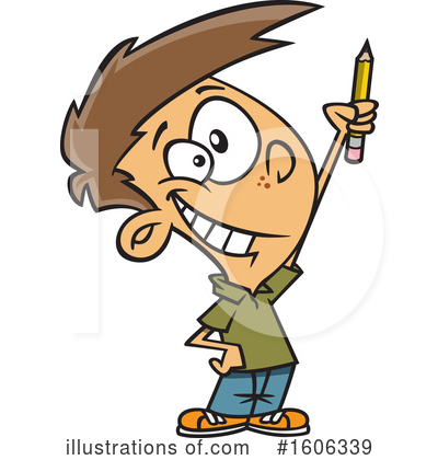 Pencil Clipart #1606339 by toonaday