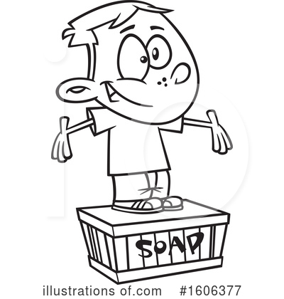 Soapbox Clipart #1606377 by toonaday