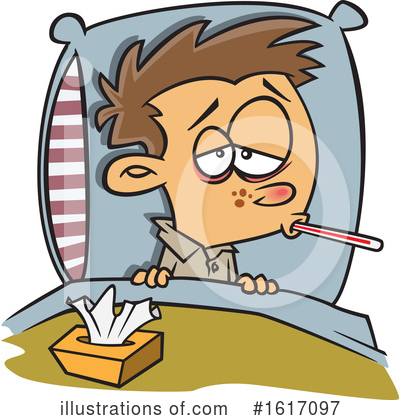 Flu Clipart #1617097 by toonaday